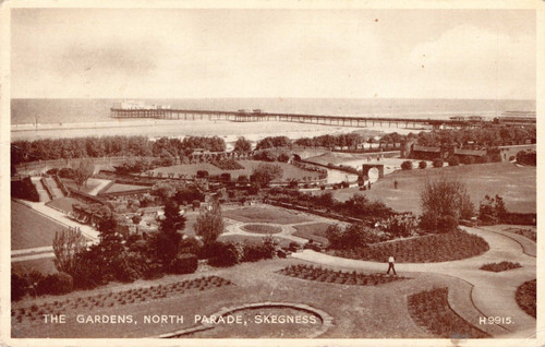 Postcard skegness the - ,