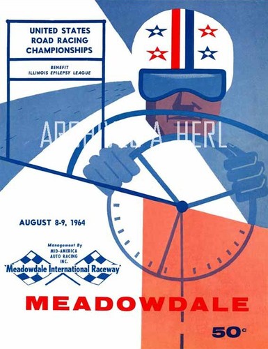 Meadowdale races car