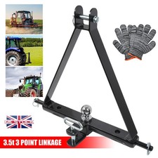 3 Point 2" Trailer Linkage Tow Hitch Receiver Quick Hitch Adapter 7000lbs /3.5t