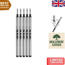 5 Black Ink Refills for Mont