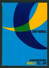 Honda CB160 CB125 Sport Twin's (64-69) Factory Shop Manual Book CB 160 125 FV23