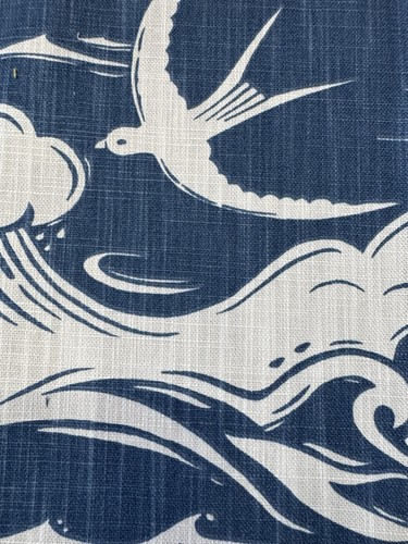 Sanderson swallows sea blue - sanderson,