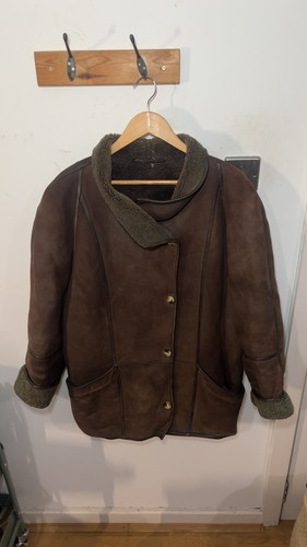 Oversized vintage shearling - oversized,