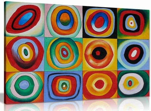 Farbstudie quadrate wassily - farbstudie, by