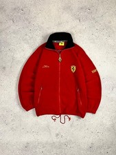 Ferrari Vintage Michael Schumacher Racing 1998 Fleece Full Zip Jacket Size M