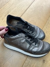 Woden Pewter Trainers Size 37