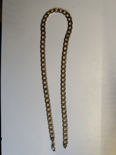 Heavy 9ct gold - heavy, curb