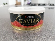 250g ALASKA GOLD GORBUSHA Red Humpback Salmon Kaviar Salmon Caviar Ikura ИКРА 
