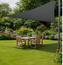 Used Once: Dark Green Maribelle Triangle Shade Sail (3.6m) - Tatty Bag