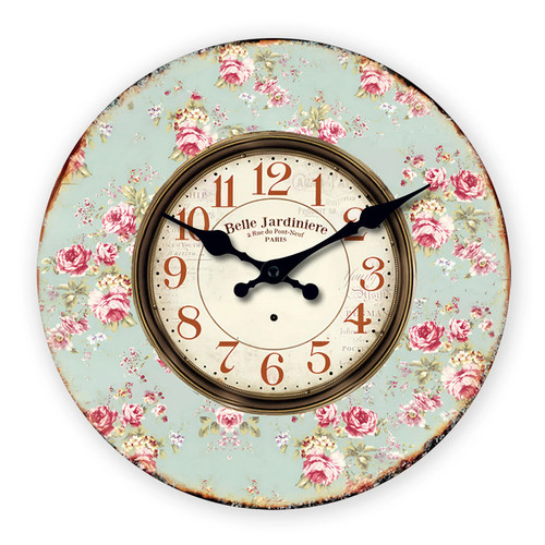 Retro elegant floral wooden - floral,