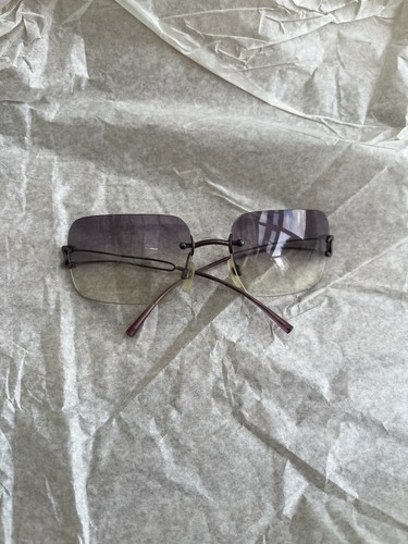 Chanel vintage logo rimless - chanel,