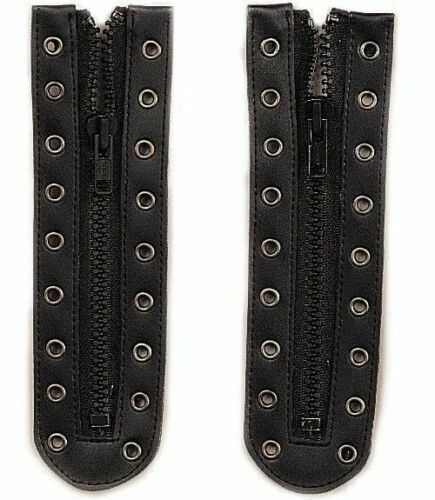 Zipper laces black combat - zipper,