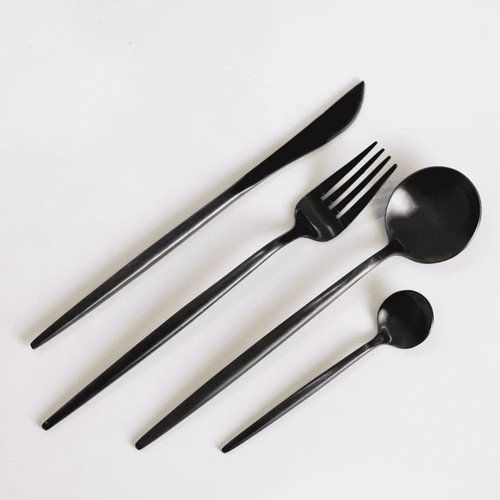 Stainless steel piece black - stainless, 24