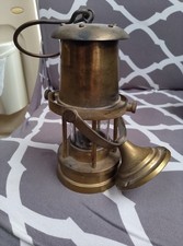 Brass Miners Lamp ships boat