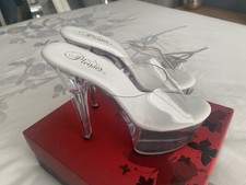 UK 7 Pleaser Aspire 601 Clear