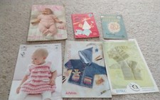 3 Vintage  Baby Knitting