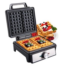 4 Slice Belgian Waffle Maker
