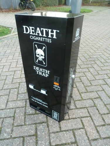 Death cigarettes vending - cigarettes,