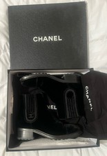 Womens Genuine Chanel Black
