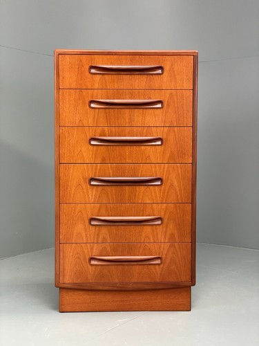 Vintage plan drawers teak - g,