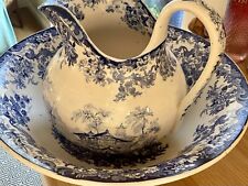 Minton Wash Jug And Basin