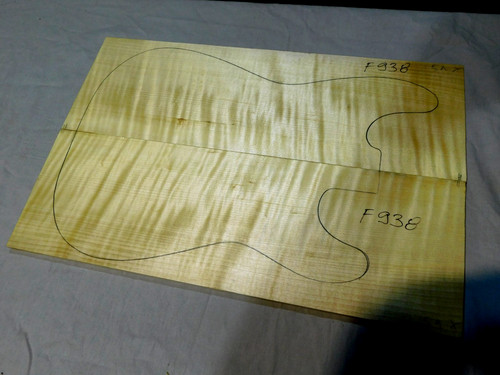 Flame maple drop - flame, top