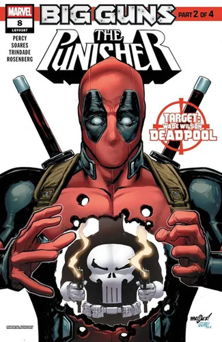Punisher cover a marquez - punisher, #8