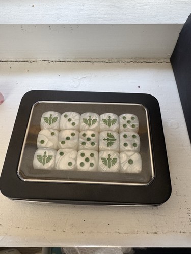 Dark angels dice x15 - dark, d6