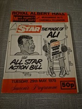 Boxing Programme Albert Hall