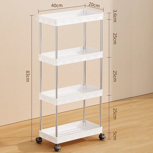 3tiers tiers storage trolley - tiers,
