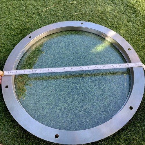 Porthole window fire - porthole, w