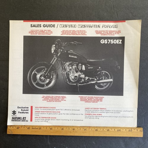 Vtg suzuki gs750ez - gs750ez, motorcycle