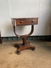 Victorian mahogany sewing