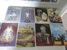 8 X Moorcroft Pottery Club