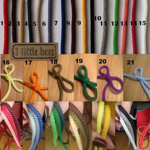 5mm cord drawstring rope - 5mm,