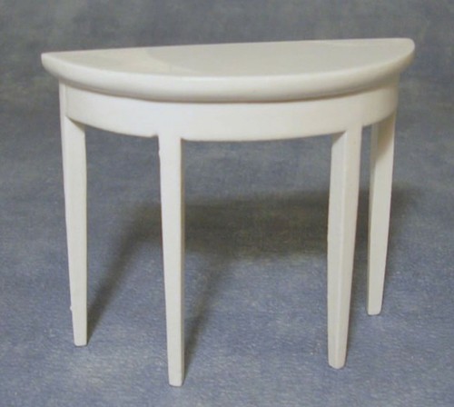 Dolls house wall table - wall, demi