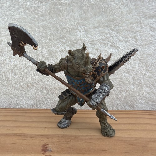 Papo mutant rhinoceros warrior - rhinoceros,
