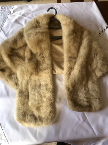 Vintage mink fur stole - vintage,