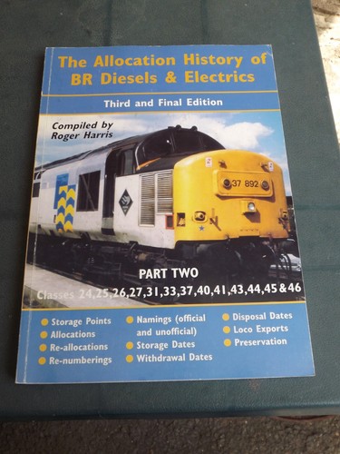 Allocation history diesel - br,
