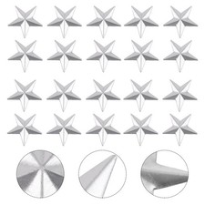 100Pcs Metal Barn Stars Iron
