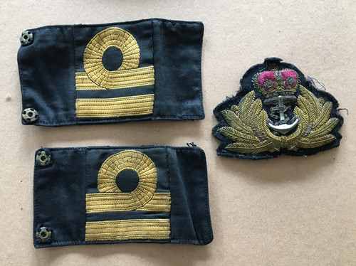 Royal navy slip epaulettes - slip-on,