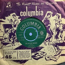 TONY BRENT ~ Girl Of My Dreams