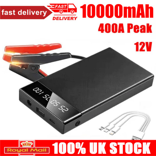 12v 10000mah car jump starter - 10000mah,