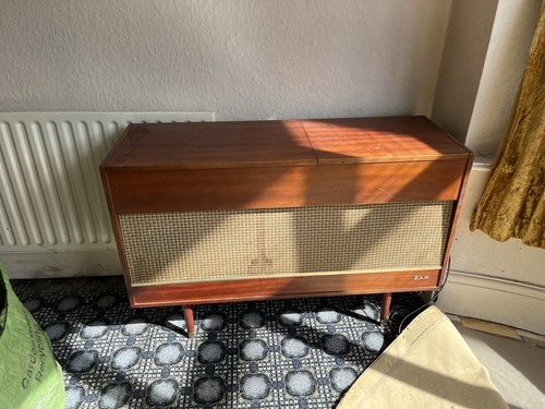 Old retro pam radiogram - old,