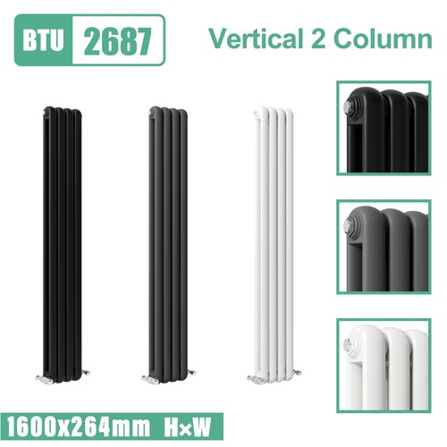 Contemporary column radiator - contemporary,