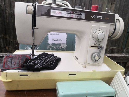 Jones 461 zigzag embroidery - jones,