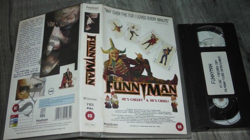 Funny man vhs - big, box