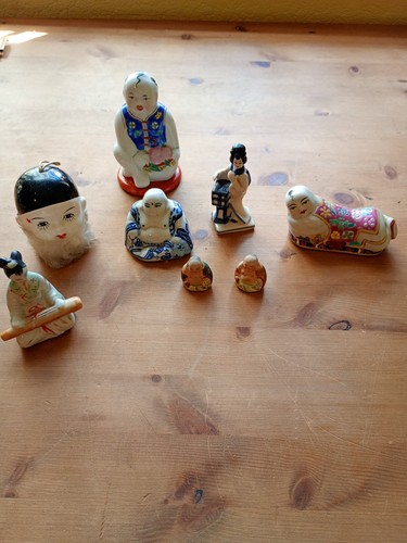 Asian buddha ceramic porcelain - ceramic,