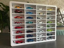 Hot Wheels 32 Car Model Display Cabinet for  Diecast Car Matchbox 1/64