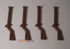 4x Lego Flintlock Musket Guns